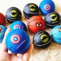 Handball Super Hero High Bounce 6cm Diameter Playtime Endless Fun Any 1