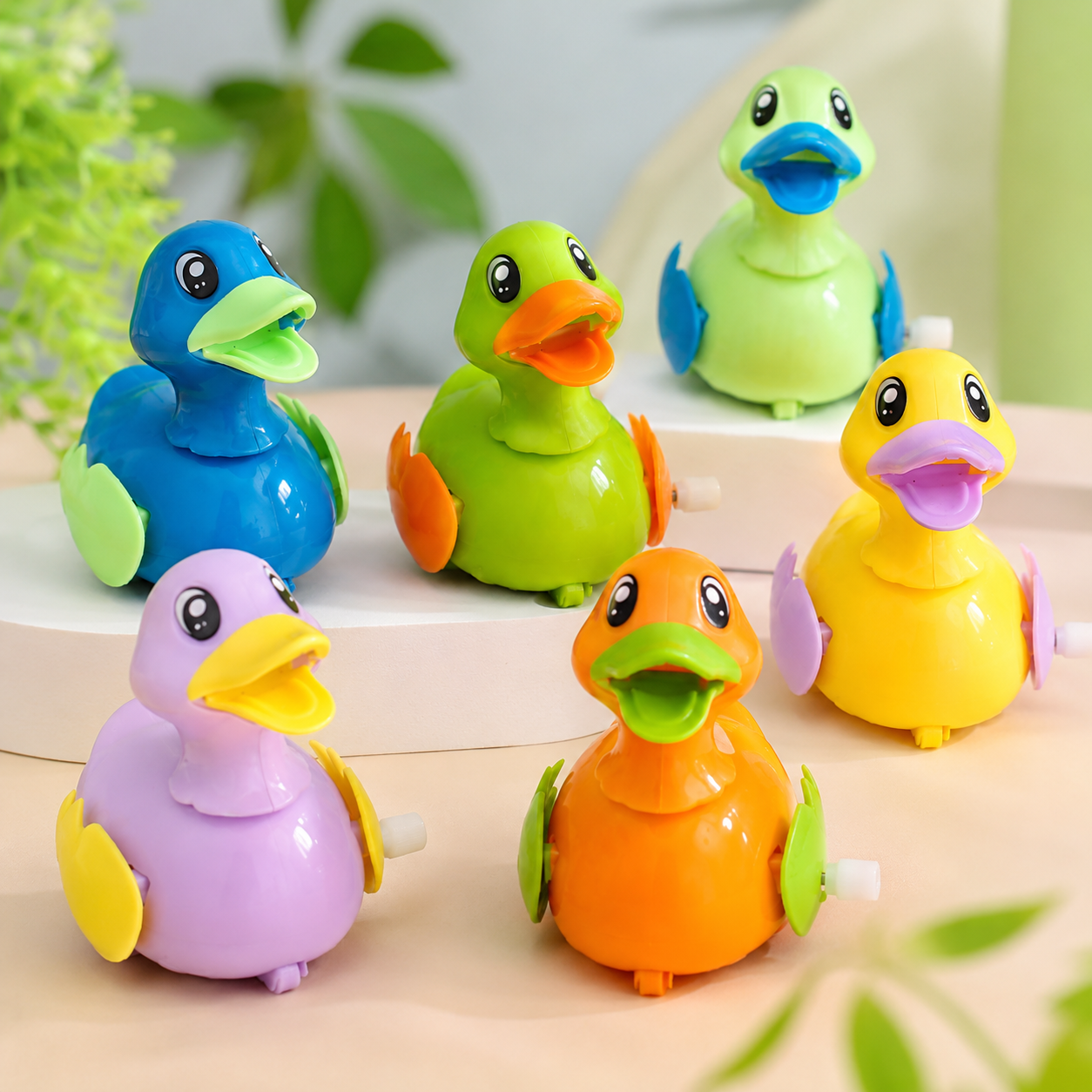 Happy Duck Windup Key Operated Toy - Any 1