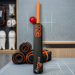 Heavy Duty Plastic Cricket Bat Full Plastic bat Hard Plastic with FREE Ball - All Age Groups