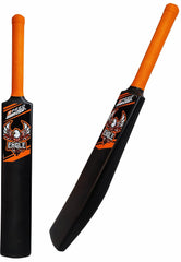 Heavy Duty Plastic Cricket Bat Full Plastic bat Hard Plastic with FREE Ball - All Age Groups