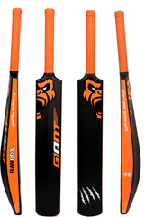 Heavy Duty Plastic Cricket Bat Full Plastic bat Hard Plastic with FREE Ball - All Age Groups