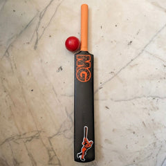 Heavy Duty Plastic Cricket Bat Full Plastic bat Hard Plastic with FREE Ball - All Age Groups