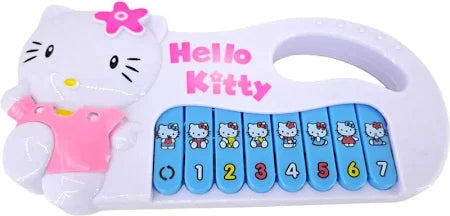 Hello Kitty Piano Music Toy - Keyboard Toy with Animal Sounds and Colorful Lights