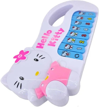 Hello Kitty Piano Music Toy - Keyboard Toy with Animal Sounds and Colorful Lights