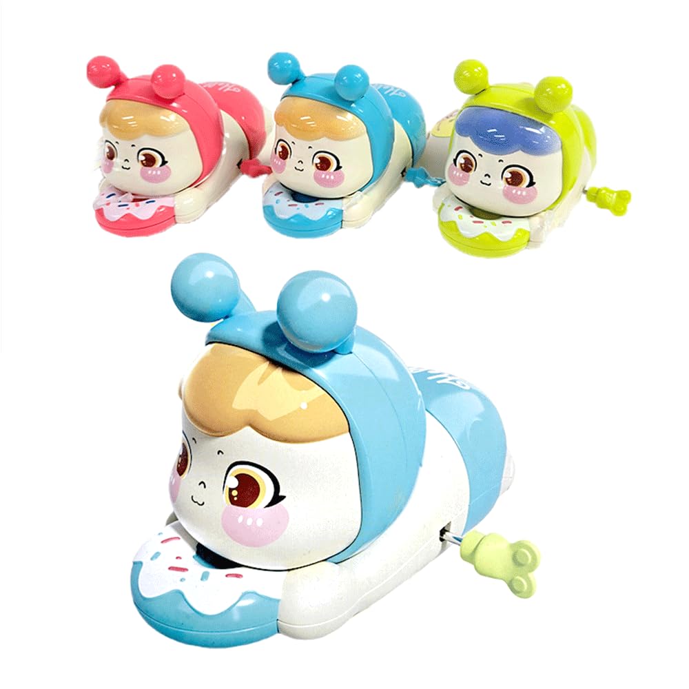 Hello Komi Toy for Kids, Crawling Kitty Action Figure Movable Toy for Donut Babies- Any 1