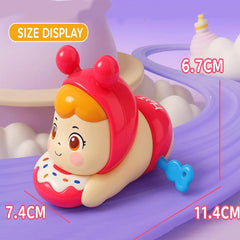 Hello Komi Toy for Kids, Crawling Kitty Action Figure Movable Toy for Donut Babies- Any 1