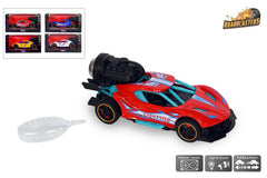High-Performance Street Racing Car Mini Metal Pull-Back Vehicle with Realistic Smoke & Light Effects Realistic Alloy Model - Any 1