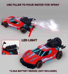 High-Performance Street Racing Car Mini Metal Pull-Back Vehicle with Realistic Smoke & Light Effects Realistic Alloy Model - Any 1