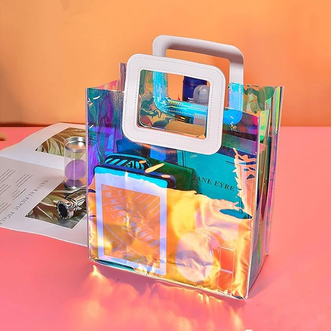 Holographic Carry Bag With Leather Handle - Any 1