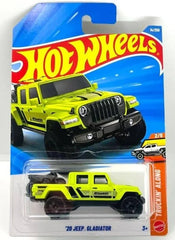 Hot Wheels 2020 Jeep Gladiator - Neon Green (Uncarded - New)