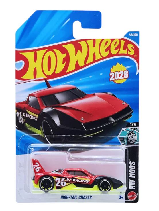 Hot Wheels High-Tail Chaser Imported Mainline 1:64 Scale