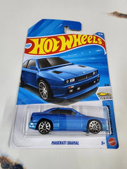 Hot Wheels Maserati Shamal - Blue (Uncarded - New)
