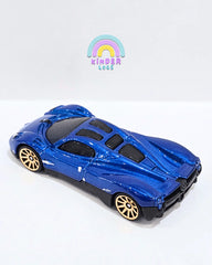 Hot Wheels Pagani Utopia - Blue With Gold Wheels (Uncarded - New)