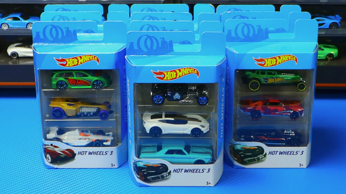 Hotwheels 3 pieces Pack - First Copy Any 3 Random Super Quality