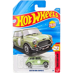 Hot wheels Then & Now Austin Mini Cooper S Toy Car For 3+ Years, 1 pc