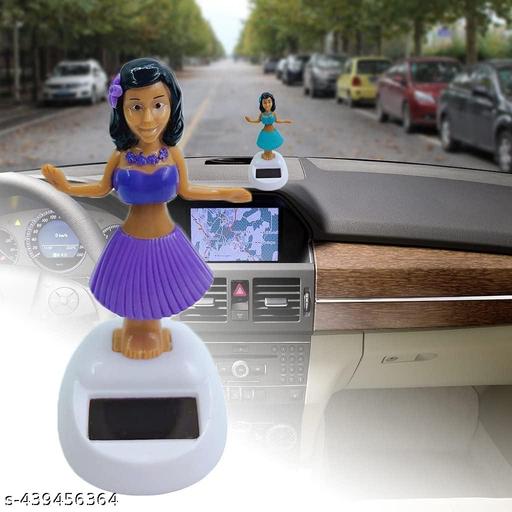 Hula Girl Solar Powered Funny Hawaii Dancing Toys for Car Dashboard Decoration Home Decor