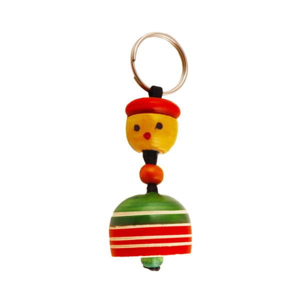 Wooden girl Key chain - Any 1