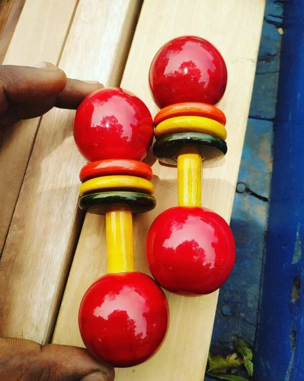Wooden Baby Teether Rattle - pack of 1