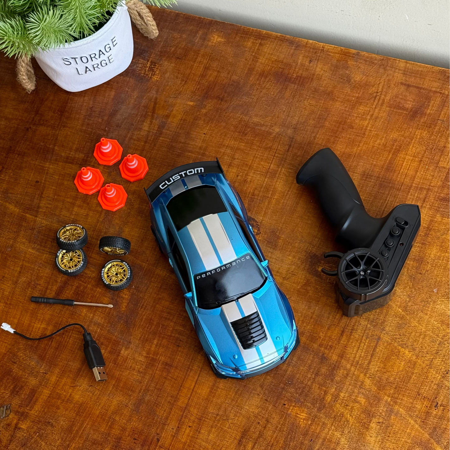 Metalic MUSTANG RC DRIFT ( RARE PIECE )