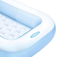 Intex Inflatable Rectangular swimming Pool, Multi Color - 5.45 ft × 3.28 ft × 0.92 ft