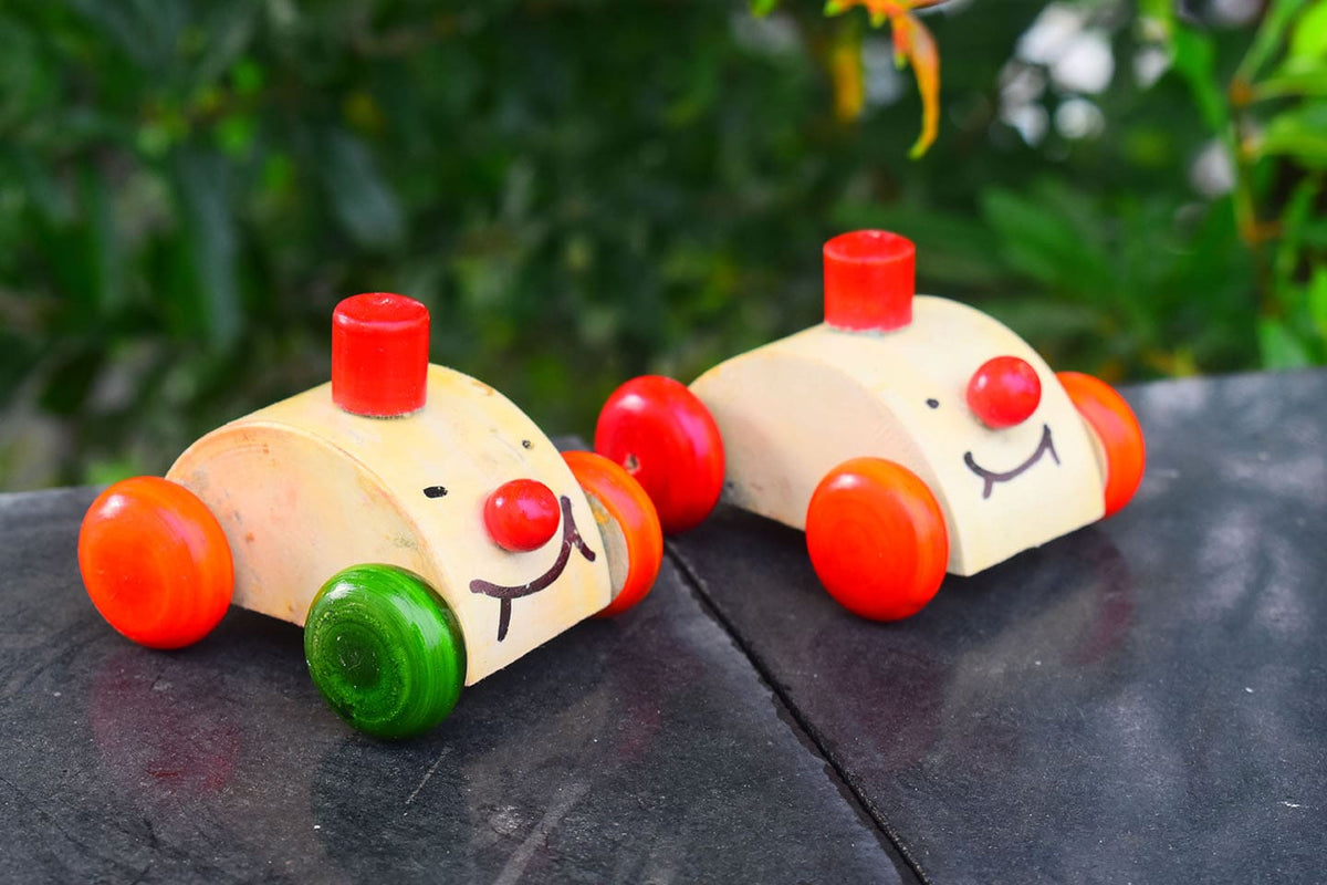 Wooden Joker Car