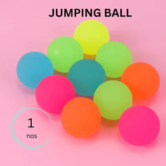 Jumping And Glowing Radium Rubber Ball - Any 1
