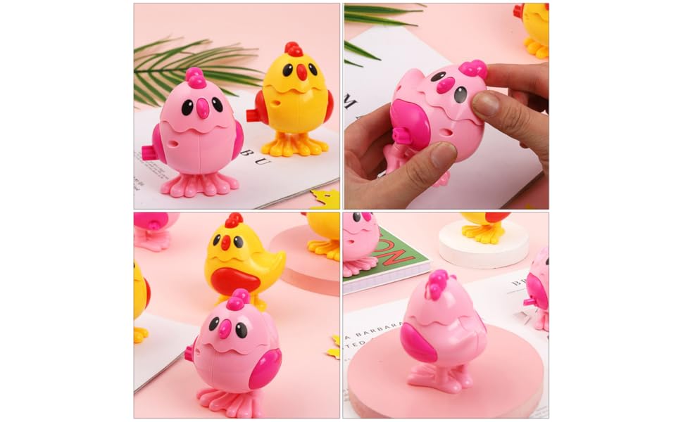 Key Operated Chicken Jumping Chick Key Toy- Any 1