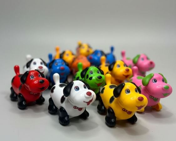 Key Operated Dog Toy - Any 1 Random