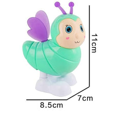 Key Operated Wind Up Toys Colourful Jumping Moving Toy - Rotating head - Honey Bee
