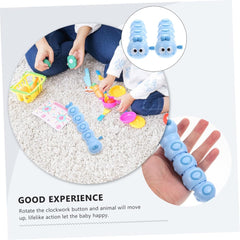 Key Operated Wind-Up Caterpillar toy - pack of any 1