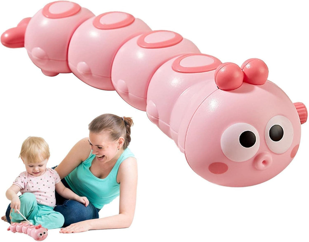 Key Operated Wind-Up Caterpillar toy - pack of any 1