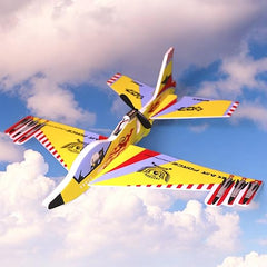 Kid's Hand Throw Power Motor Glider Flying Plane Foam Airplane Toy USB Charging, LED Light - Lightweight