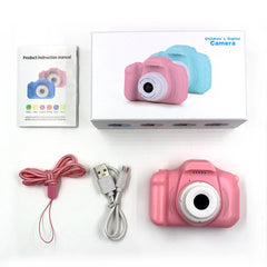 Kids Digital Camera (Multicolor) for Boys & Girls | 1080P HD Photo & Video | 13MP Mini Selfie Camera with 2-Inch Screen | USB Rechargeable- 1 Piece