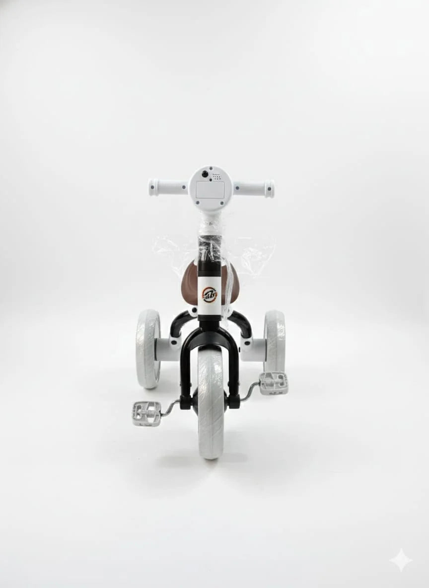 Turbo Trek 3 IN 1 Kids Pedal Tricycle With LED Light & Music