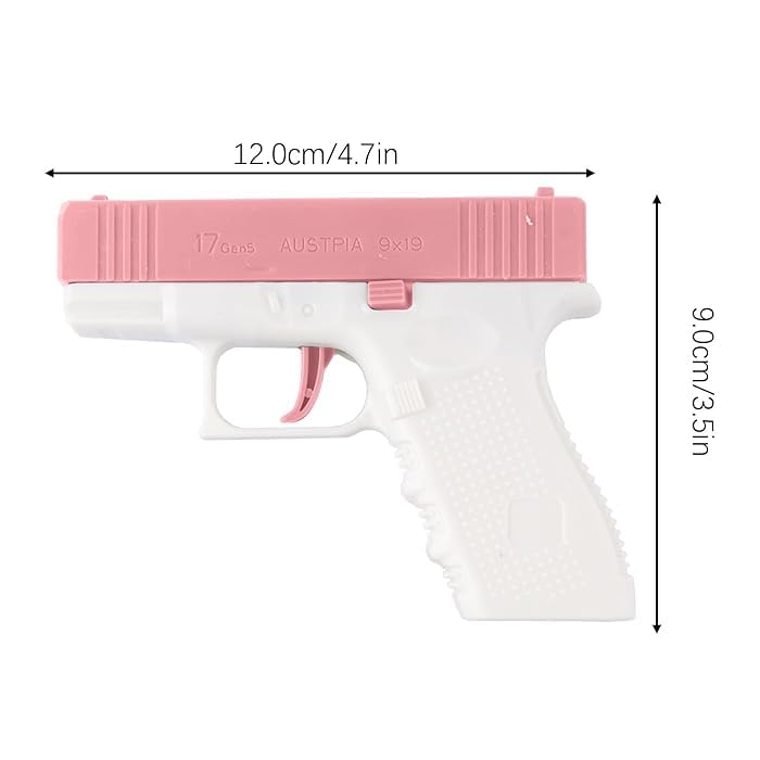 Buy Launcher Gun and Get 1 Pistol Water Gun Free | Water Prank Funny Game for Kids| Squirt Water Gun Toys | Non Electric Manual Water Gun
