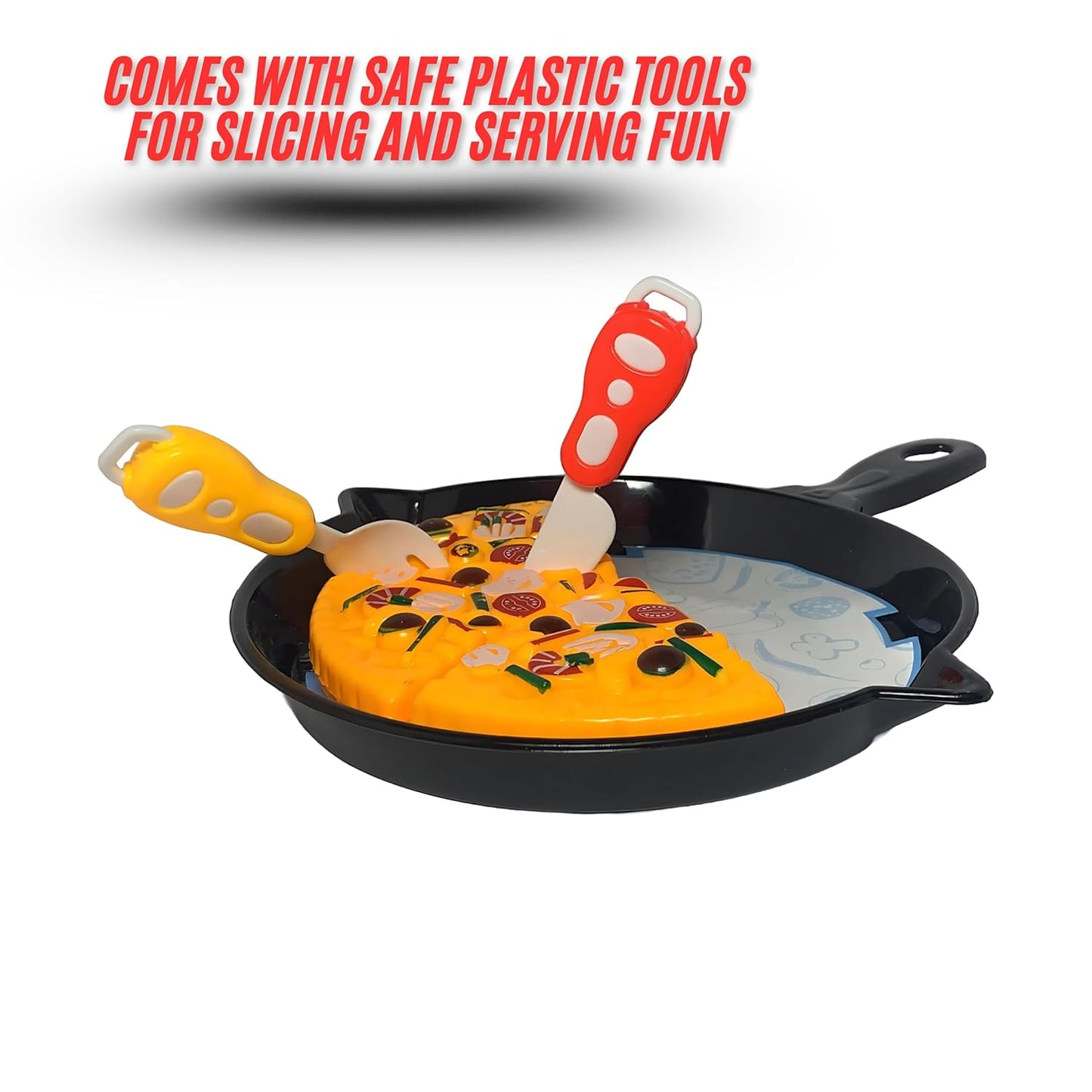 Kids Pizza Cooking Toy Set – Pretend Play Play Set
