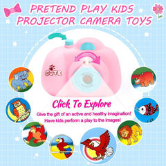Cute Kids Projection Camera Toy for Kids- Big 1 Random
