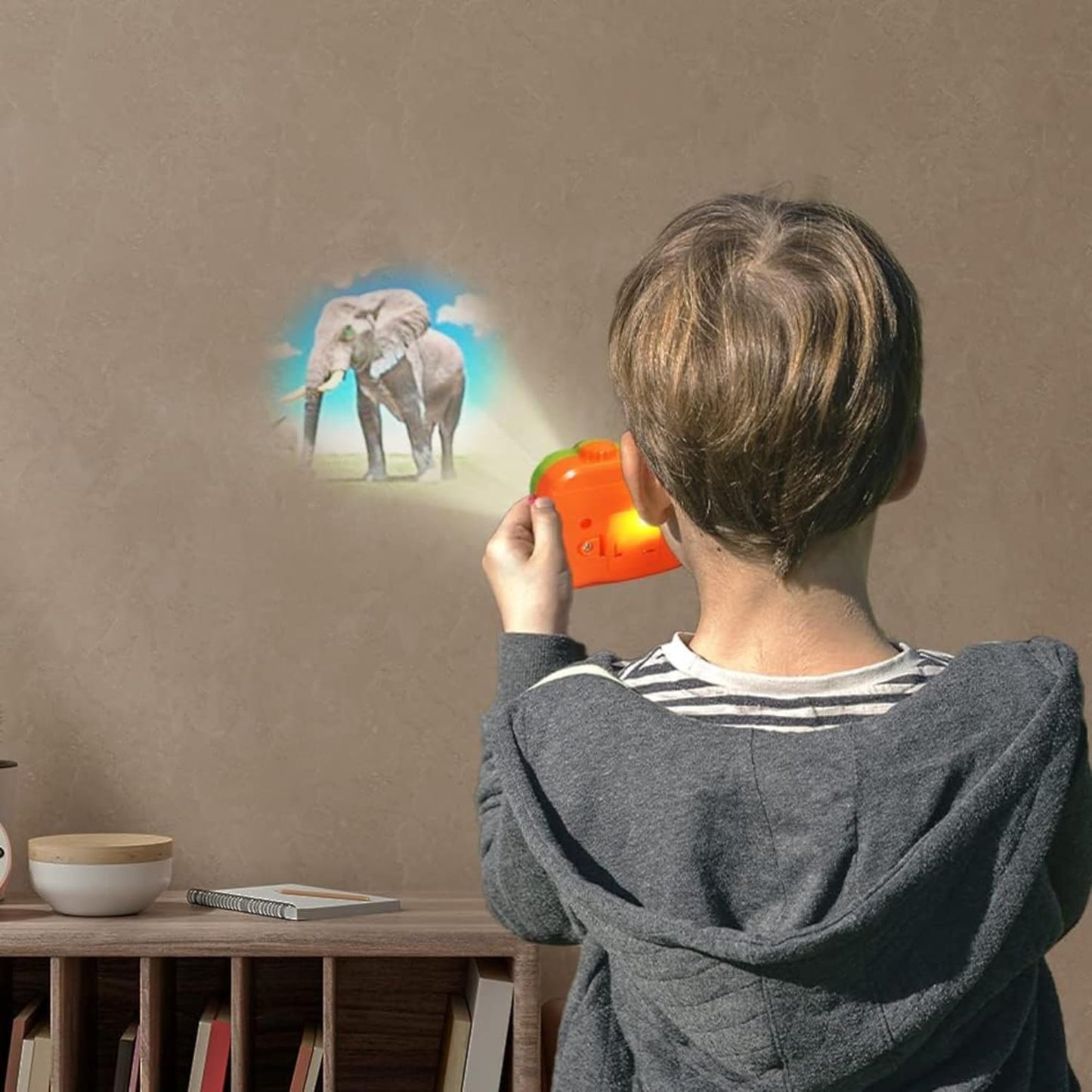 Cute Kids Projection Camera Toy for Kids- Big 1 Random