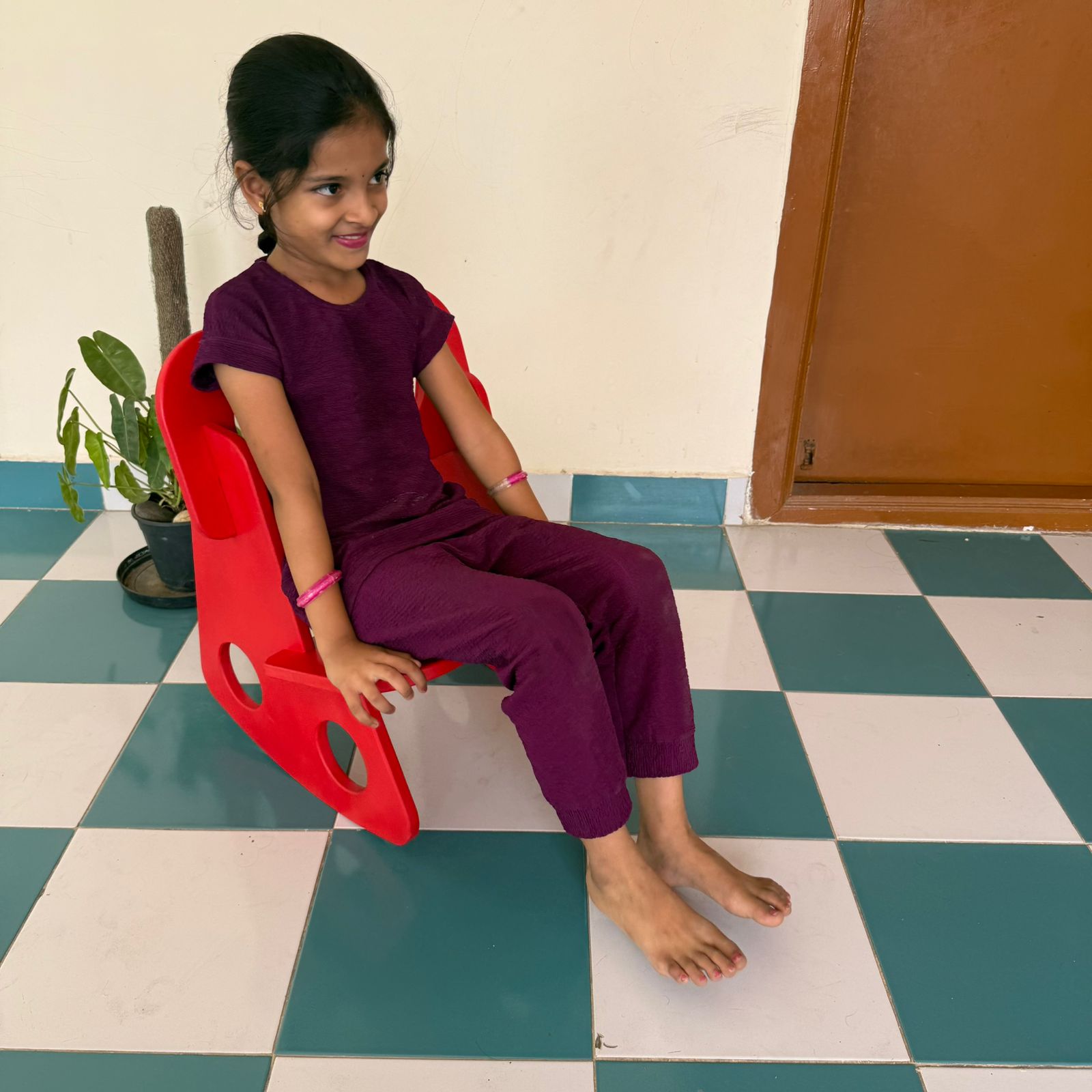 Kids Rocking Chair - 1 to 10 Years Children's Furniture Rocker (Assembling Type)