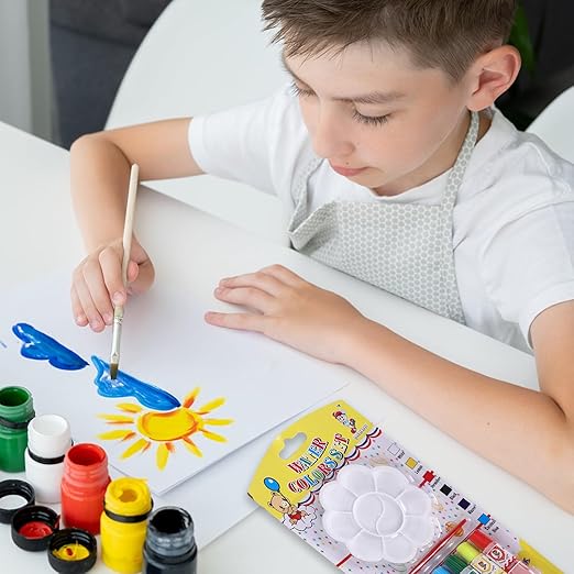 Kids Watercolor Pigment Set - Acrylic Paint Drawing kit