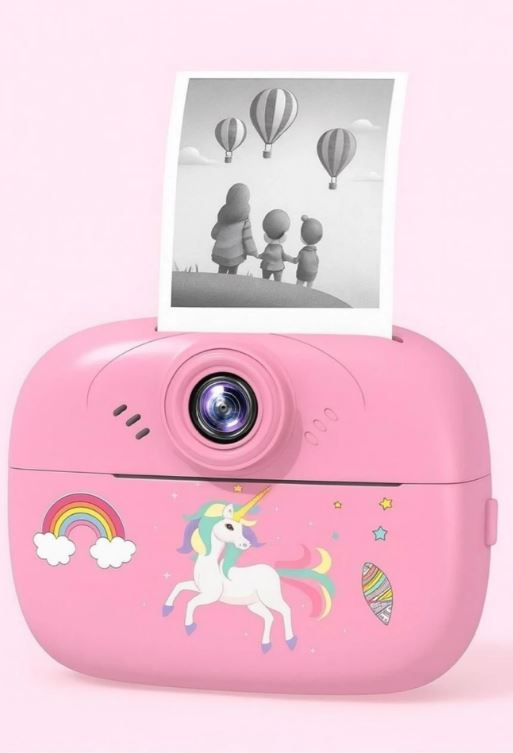Kids Instant Print Camera with Built-in Printer USB Charging - Any 1