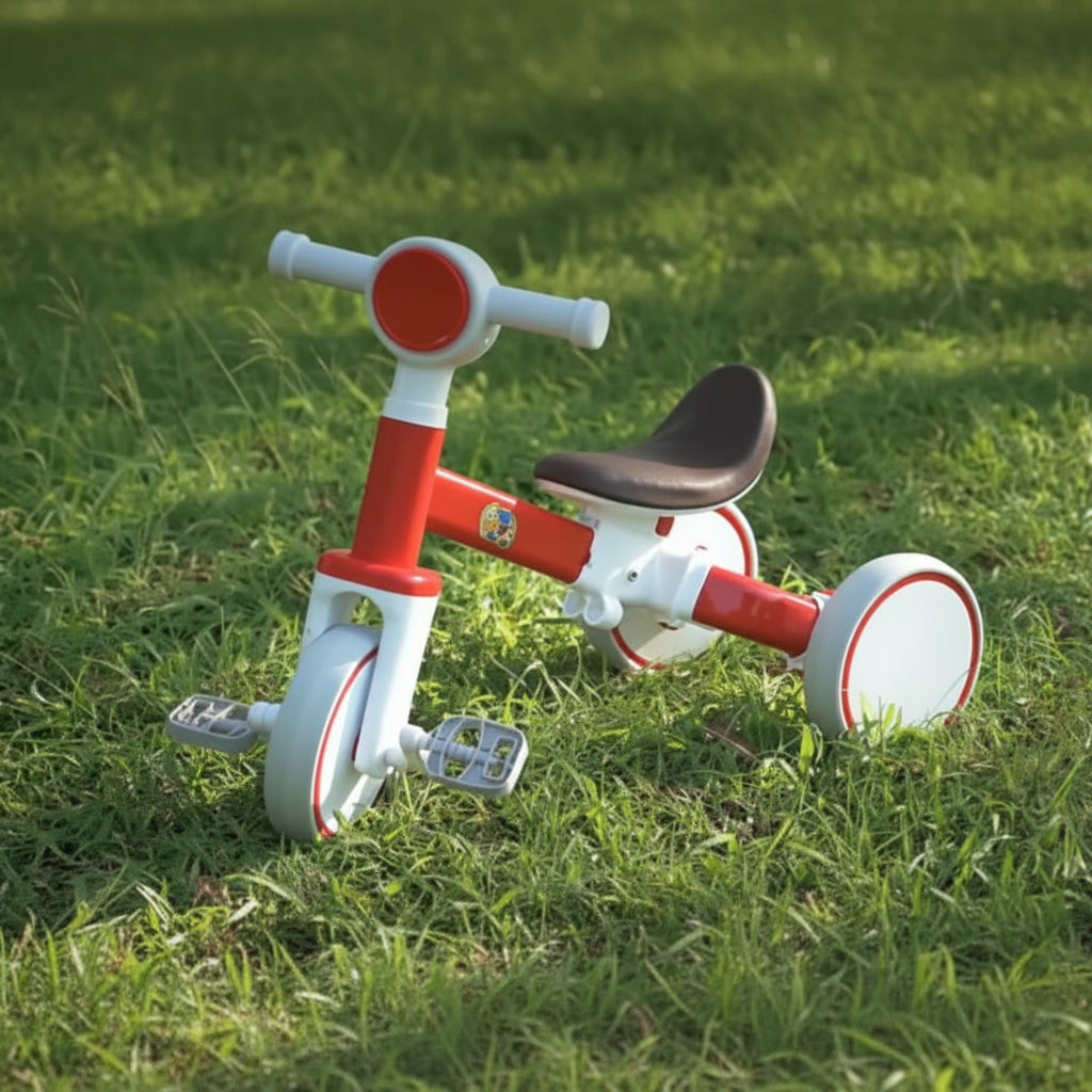 Turbo Trek 3 IN 1 Kids Pedal Tricycle With LED Light & Music