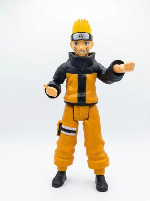 Kids toys Anime Heroes Con Exclusive Naruto Uzamaki (Nine Tails Version) Figure, Multicolor