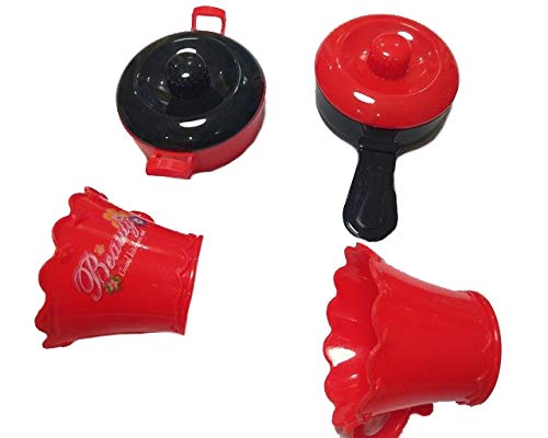 Kitchen Toy Set for Kids Girls - 12 Pieces Mini Kitchen Cookware Pot Pan Kitchen Utensils Simulation Toys