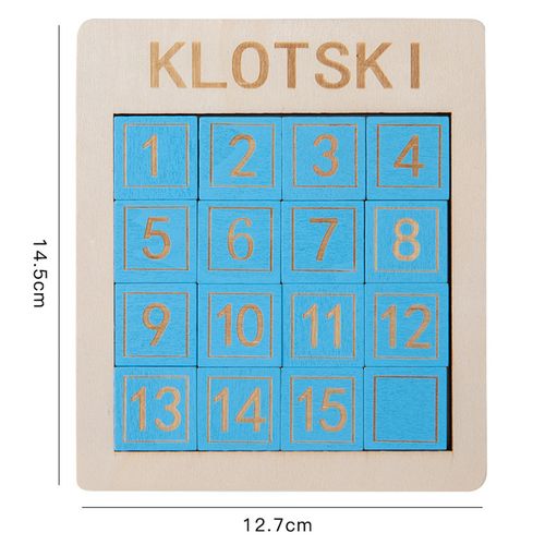 Wooden Klotski - Medium