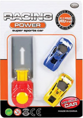 Launch Race Car - launcer with 2 cars Random colors