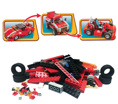 Lego 23 in 1 Super Speedster Architect Block Game, Can Make 23 Different Model from Single Block Set, 278+ Pieces