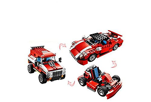 Lego 23 in 1 Super Speedster Architect Block Game, Can Make 23 Different Model from Single Block Set, 278+ Pieces