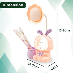Little Bunny LED Table Lamp With PenStand And Sharpner