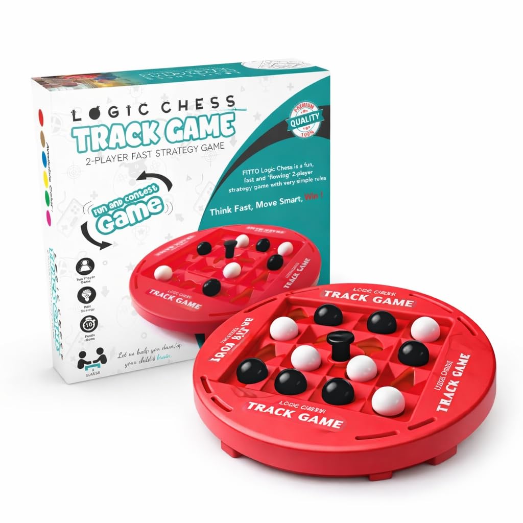 Logic Chess Track Game, 2-Player Strategy Board Game